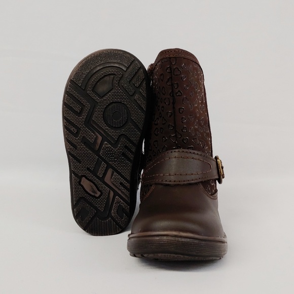 Andrea Toddler Brown Boot - Picture 6 of 7